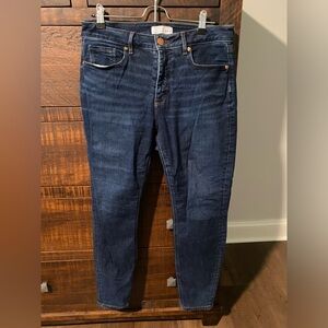 Loft curvy skinny jeans